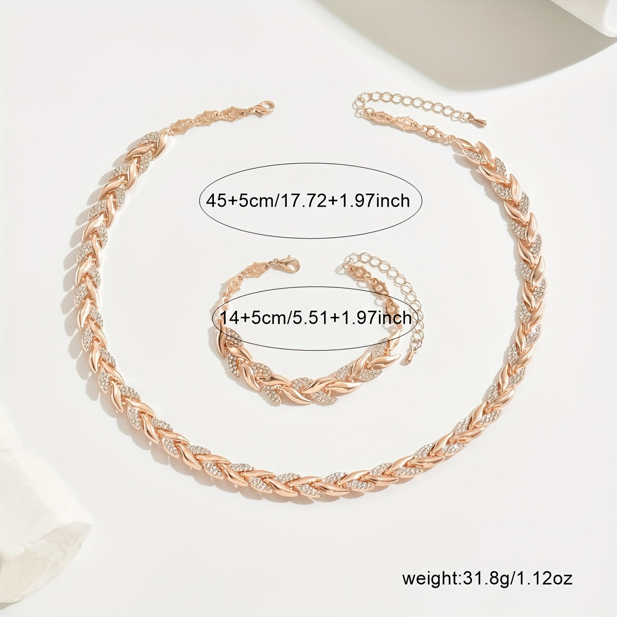 Set Cristal Espiga