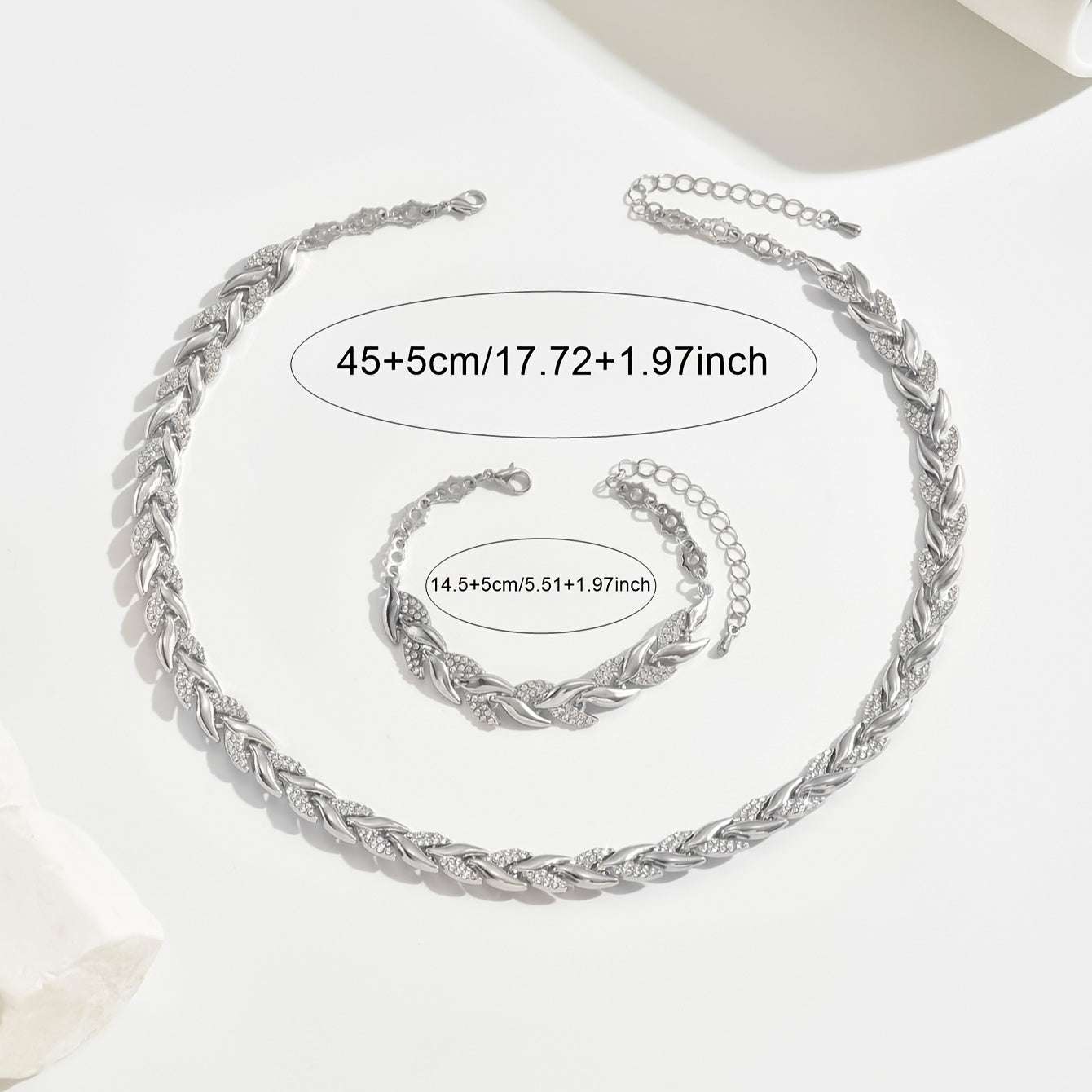 Set Cristal Espiga